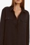Albee Lightweight Shirt In Black | Women Bardot Shirts & Blouses