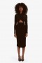 Aliyah Dress In Black | Women Bardot Cocktail & Party Dresses
