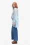 Anyssa Ruffle Blouse In Softblue | Women Bardot Fashion Tops