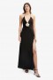 Aradia Halter Dress In Black | Women Bardot Occasion Dresses