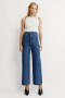 Cindy Wide Full Leg Jeans In Indigo | Women Bardot Wide Jean