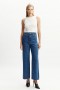 Cindy Wide Full Leg Jeans In Indigo | Women Bardot Wide Jean