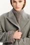 Classic Oversized Hailey Coat In Dovegrey | Women Bardot Coats