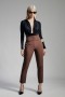 Corset Pant In Chocolate | Women Bardot Pants