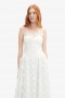 Estie Broderie Maxi Dress In Orchidwht | Women Bardot Day To Night Dresses