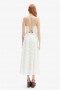 Estie Broderie Maxi Dress In Orchidwht | Women Bardot Day To Night Dresses
