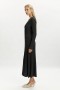 Hattie Knit Midi Dress In Charcoal | Women Bardot Day To Night Dresses