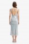 Isha Sequin Midi Dress In Light Blue | Women Bardot Cocktail & Party Dresses