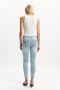 Kate Mid Blue Jeans In Mid Blue | Women Bardot Skinny Jean