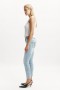 Kate Mid Blue Jeans In Mid Blue | Women Bardot Skinny Jean