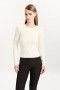 Kavala Knit Jumper In Ivory | Women Bardot Sweaters