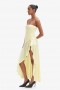 Lorenza Midi Dress In Canary Yellow | Women Bardot Occasion Dresses