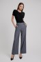 Maika Straight Leg Pant In Dark Grey | Women Bardot Pants