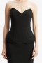 Mariska Longline Strapless Top In Black | Women Bardot Fashion Tops