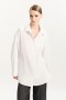 Oversized Shirt In Orchid Wht | Women Bardot Shirts & Blouses
