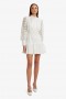 Remy Lace Dress In Ivory | Women Bardot Day To Night Dresses
