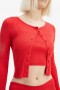 Sarita Knit Top In Deep Red | Women Bardot Fashion Tops