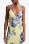 Wintour Midi Slip Dress In Bold Blue Floral | Women Bardot Occasion Dresses