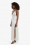Yve Halter Dress In White | Women Bardot Occasion Dresses