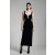 Brooklyn Velour Midi Dress In Black | Women Bardot Cocktail & Party Dresses