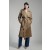 Halle Trench Coat In Khaki | Women Bardot Coats