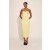 Martini Midi Dress In Limoncello | Women Bardot Cocktail & Party Dresses