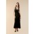 Mendez Slip Dress In Black | Women Bardot Occasion Dresses
