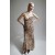 Monroe Cowl Neck Maxi Dress In Brown Leopard | Women Bardot Cocktail & Party Dresses