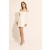 Nadene Hourglass Mini Dress In Orchid White | Women Bardot Cocktail & Party Dresses