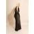 Nola Satin Cowl Maxi Dress In Black | Women Bardot Occasion Dresses