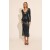 Verona Sequin Maxi Dress In Black | Women Bardot Cocktail & Party Dresses