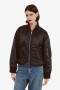  Jaqueta bomber ajustada preta | Jaquetas Bardot femininas