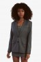  Blazer Maika Cinza Escuro | Blazers Femininos Bardot