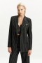  Blazer Sloane com listras pretas | Blazers Bardot femininos