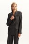  Blazer Sloane com listras cinza | Blazers Bardot femininos
