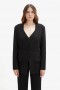  Blazer aderente Ellera nero | Blazer Bardot da donna