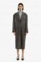  Cappotto oversize Maika in grigio scuro | Cappotti Bardot da donna