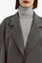  Cappotto oversize Maika in grigio scuro | Cappotti Bardot da donna