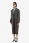  Cappotto oversize Maika in grigio scuro | Cappotti Bardot da donna