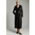 Cappotto in similpelle vegana Shirling nero | Cappotti Bardot da donna