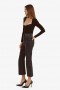  Kameron Strikket Bodysuit I Svart | Dame Bardot Bodyer