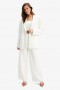  Malene Oversized Blazer I Orchid White | Dame Bardot Blazere