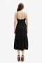  Vestido midi de encaje Delaney negro | Vestidos Bardot para mujer, día y noche