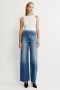 Claudina Wide Leg Jeans i Darkdenim | Dame Bardot Wide Jeans