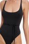  Rena Bodysuit i sort | Dame Bardot Bodysuits