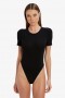 Vesper Strikbody i sort | Dame Bardot Bodyer