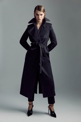 Den klassiske trenchcoat i sort | Bardot-frakker til kvinder