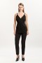  Ellera Lang Vest in Zwart | Dames Bardot Fashion Tops