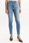  Khloe Hi Jeans Ⅱ In Darkdenim | Dames Bardot Skinny Jeans