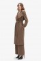  Kira Trenchcoat in bruin | Dames Bardot jassen